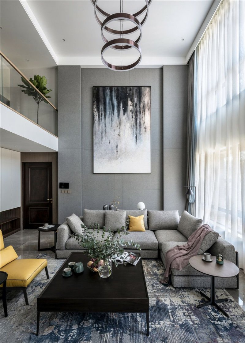 ?白色現(xiàn)代風格裝修效果圖 以至簡詮釋大美_2