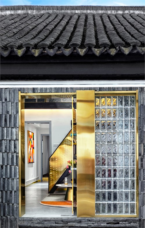 浴室木地板上墻效果圖 感受幽蘭芬芳_1